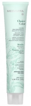 Medavita Choice Color Delicate Demi Permanent Hair Coloring Cream (Полуперманентная крем-краска), 100 мл