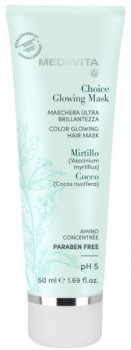 Medavita Choice Glowing Color Glowing Hair Mask (Маска для питания и блеска волос), 150 мл
