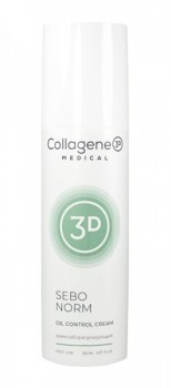 Medical Collagene 3D Sebo Norm Oil Control Cream (Крем для лица себорегулирующий для комбинированной и жирной кожи)