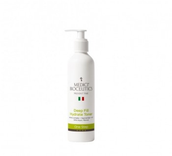 Medici Bioceutics Deep Fill Hydrate Toner – Amino complex, Niacinamide, HY (Тонер увлажняющий с комплексом аминокислот, ниацинамидом, гиалуроновой кислотой )
