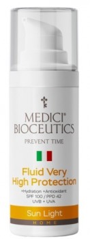 Medici Bioceutics Fluid Very High Protection SPF 100 (Лёгкий солнцезащитный крем-флюид SPF 100) 