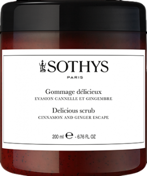 Sothys Delicious Scrub Cinnamon And Ginger Escape (Изысканный скраб для тела с корицей и имбирем)