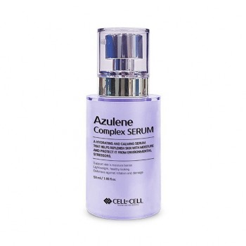 CELLbyCELL Azulene Complex Serum (Азуленовая успокаивающая сыворотка с пептидами), 50 мл