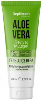 Depiltouch Professional Aloe Vera Revival Multigel (Гель алоэ вера мультифункциональный с пребиотиками), 200 мл