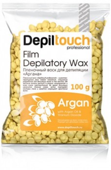 Depiltouch Professional Argan Depilatory Wax (Натуральный пленочный воск с маслом арганы)