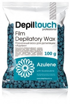 Depiltouch Professional Azulene Depilatory Wax (Натуральный пленочный воск с азуленом)