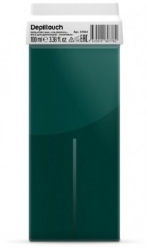 Depiltouch Professional Chlorophyll Depilatory Wax (Натуральный воск в картридже Хлорофилл), 100 мл