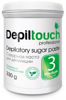 Depiltouch Professional Medium Depilatory Sugar Paste (Сахарная паста для депиляции №3 Средняя)