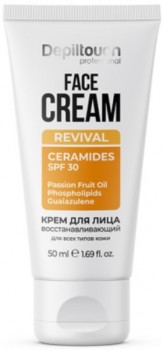 Depiltouch Professional SPF 30 Revival Face Cream (Крем для лица восстанавливающий для всех типов кожи), 50 мл
