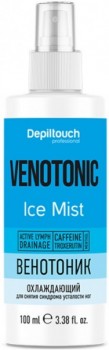 Depiltouch Professional Venotonic Ice Mist (Венотоник-мист охлаждающий для снятия синдрома усталости ног), 100 мл