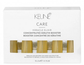 Keune Care Miracle Elixir Keratin Booster (Концентрированный кератиновый бустер «Миракл Эликсир»), 15 шт х 2 мл