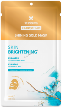 Sesderma Beauty Treats Shining Gold mask (Маска для сияния кожи), 25 мл