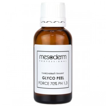 Mesoderm Glyco Peel Force (Гликолевый пилинг 70% рН 1,3), 30 мл
