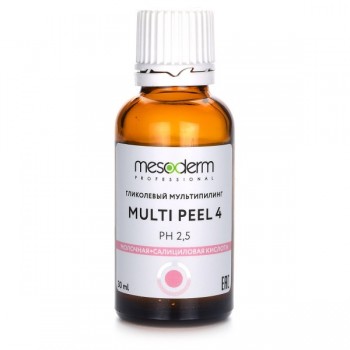 Mesoderm Multi Peel 4 (Гликолевый мультипилинг с молочной и салициловой кислотой), 30 мл