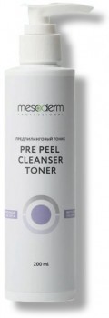 Mesoderm Pre Peel Toner (Предпилинговый тоник с феруловой и молочной кислотой), 200 мл