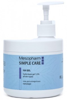 Mesopharm Professional HA Gel (Гель для аппаратных процедур), 500 мл