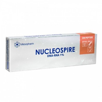 Mesopharm Professional Nucleospire DNA-RNA 1% DM Peptide (Пептидный омолаживающий препарат), 1 шприц 2 мл