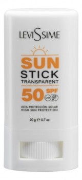 LeviSsime Stick Transparent SPF50 (Солнцезащитный стик для лица и тела SPF50), 20 г
