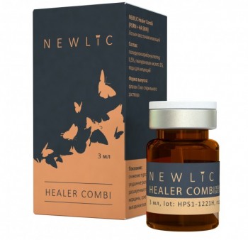 Newlic HEALER COMBI (Регенерант-репарант с выраженными биоревитализирующими свойствами), 3 мл