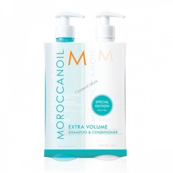 Moroccanoil Набор Extra Volume для объема волос, 2 средства.