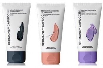 Germaine de Capuccini Options Custom Mask Exfol+Anti-Stres+Detox (Набор 3-х масок Options)