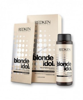 Redken Blonde Idol Blue Oil Lightener (Масляная система осветления до 7 уровней поднятия тона).