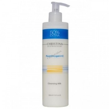 Christina fluoroxygen+C cleansing milk (Очищающее молочко), 300 мл