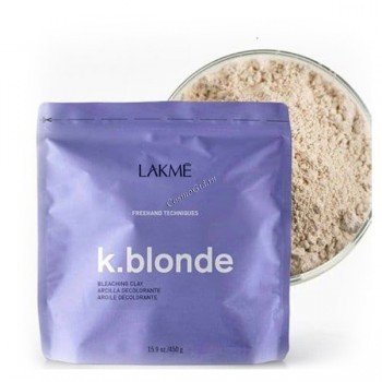 Lakme K.Blonde Bleaching Clay (Глина для обесцвечивания волос), 450 гр