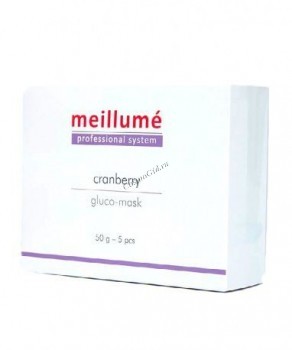 Meillume Cranberry gluko-mask (Клюквенная глико-маска), 5 шт по 50 гр