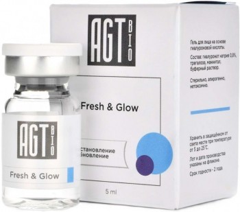 AGT Bio Fresh & Glow (Биоревитализант восстановление и обновление), 5 мл