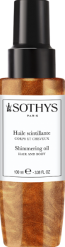 Sothys Shimmering oil Hair and Body (Мерцающее масло-спрей для тела и волос), 100 мл