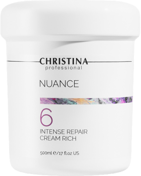 Christina Nuance Intense Repair Cream Rich (Крем для интенсивного восстановления, шаг 6), 500 мл