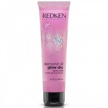 Redken Diamond Oil Glow Dry Gloss Scrub (Скраб для очищения и восстановления блеска), 150 мл