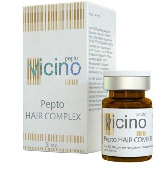 Vicino Pepto Hair Complex (Пептидный мезоревитализант), 5,5 мл