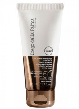 Diego dalla Palma Protective anti-age tanning cream SPF 50 (Солнцезащитный крем SPF 50 для лица с тоном), 50 мл