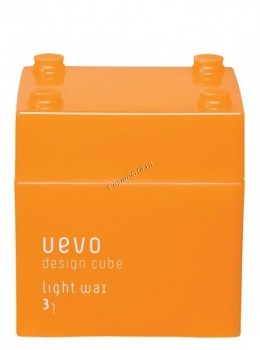 Demi Uevo Design Cube Light Wax (Воск для укладки степень фиксации 3, блеск 1)