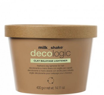 Milk Shake Decologic Clay Balayage Lightener (Осветляющая глина для техник свободнои&#774; руки), 400 гр