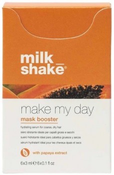 Milk Shake Make My Day Mask Booster with Papaya Extract (Бустер для питательной маски с экстрактом папайи), 6 шт x 3 мл