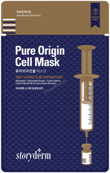 Storyderm Silk Mask Pure Origin Cell (Омолаживающая маска на тканевой основе), 25 гр