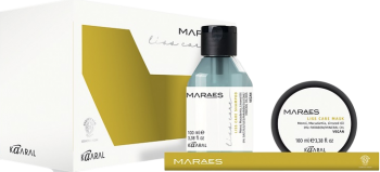 Kaaral Maraes Liss Care Shampoo & Mask Travel Size (Дорожный набор для прямых волос)
