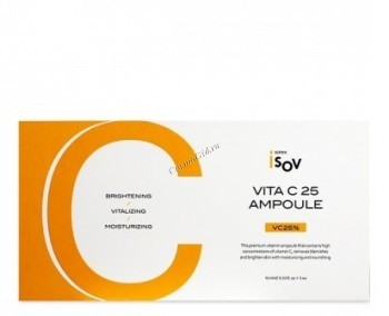 Isov Sorex Vita C 25 ampoule (Сыворотка премиум класса для тусклой кожи), 5 шт x 10 мл