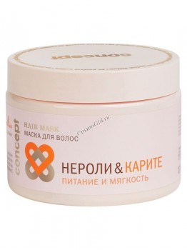 Concept Spa Hydration & Volume Hair Mask (Маска для волос Орхидея и Жасмин Увлажнение и объем), 350 мл