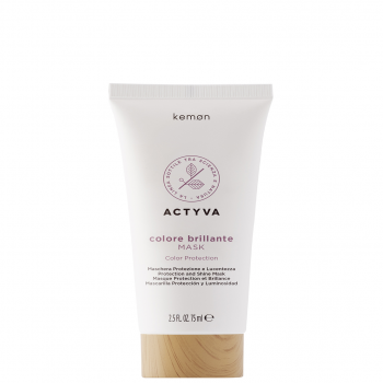 Kemon Colore Brillante Mask (Крем-маска для защиты цвета и блеска окрашенных волос)