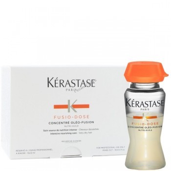 Kerastase Fusio-Dose Concentre Oleo-Fusion (Концентрат Олео-Фьюжн – уход для мгновенного питания сухих волос), 10 шт. по 12 мл