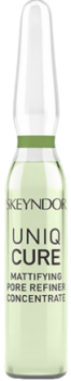 Skeyndor Uniqcure Mattifying Pore Refiner Concentrate (Концентрат матирующий поры кожи лица), 7 ампул по 2 мл