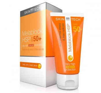 Skin tech "Melablock HSP SPF 50+" Cream (Крем солнцезащитный "Мелаблок SPF 50+"), 50 мл