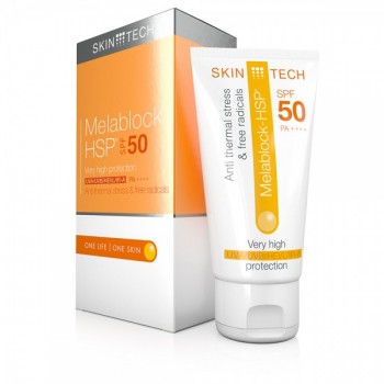 Skin tech "Melablock HSP SPF 50+" Cream (Крем солнцезащитный "Мелаблок SPF 50+"), 50 мл