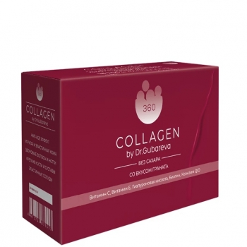 360 Collagen Pomegranate (Коллаген пептидный желе в стиках)