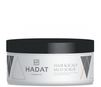 Hadat Cosmetics Hair&Scalp Mud Scrab (Очищающий скраб с морской солью для волос и кожи головы), 300 мл