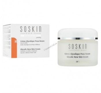 Soskin Glycolic new skin cream (Крем-маска «Новая кожа» (с гликолевой кислотой 15%)